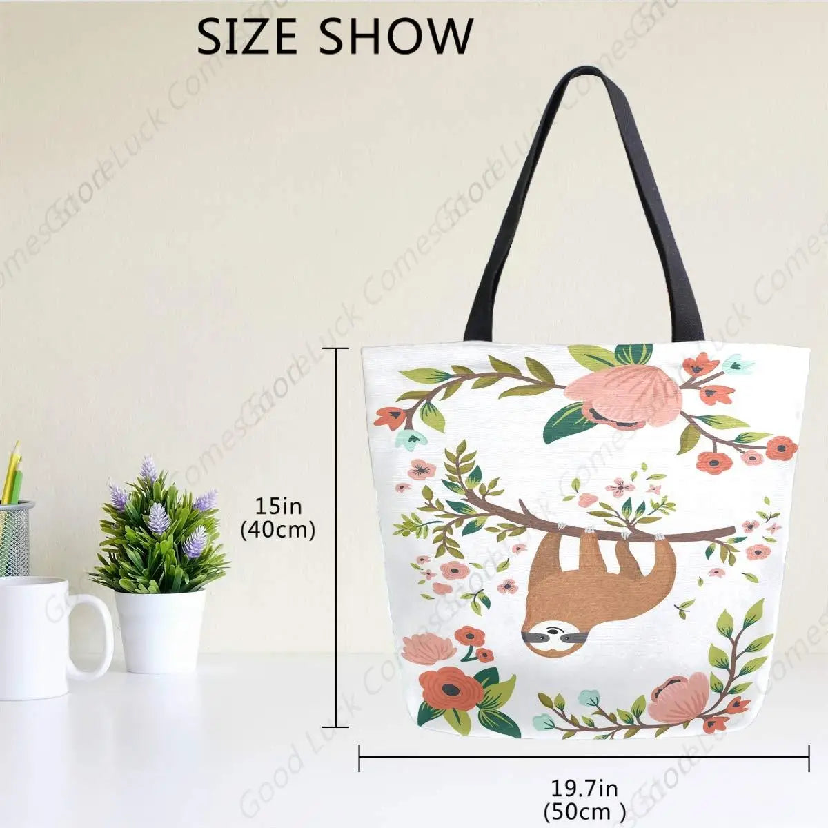 Cute Sloth Tote Bag