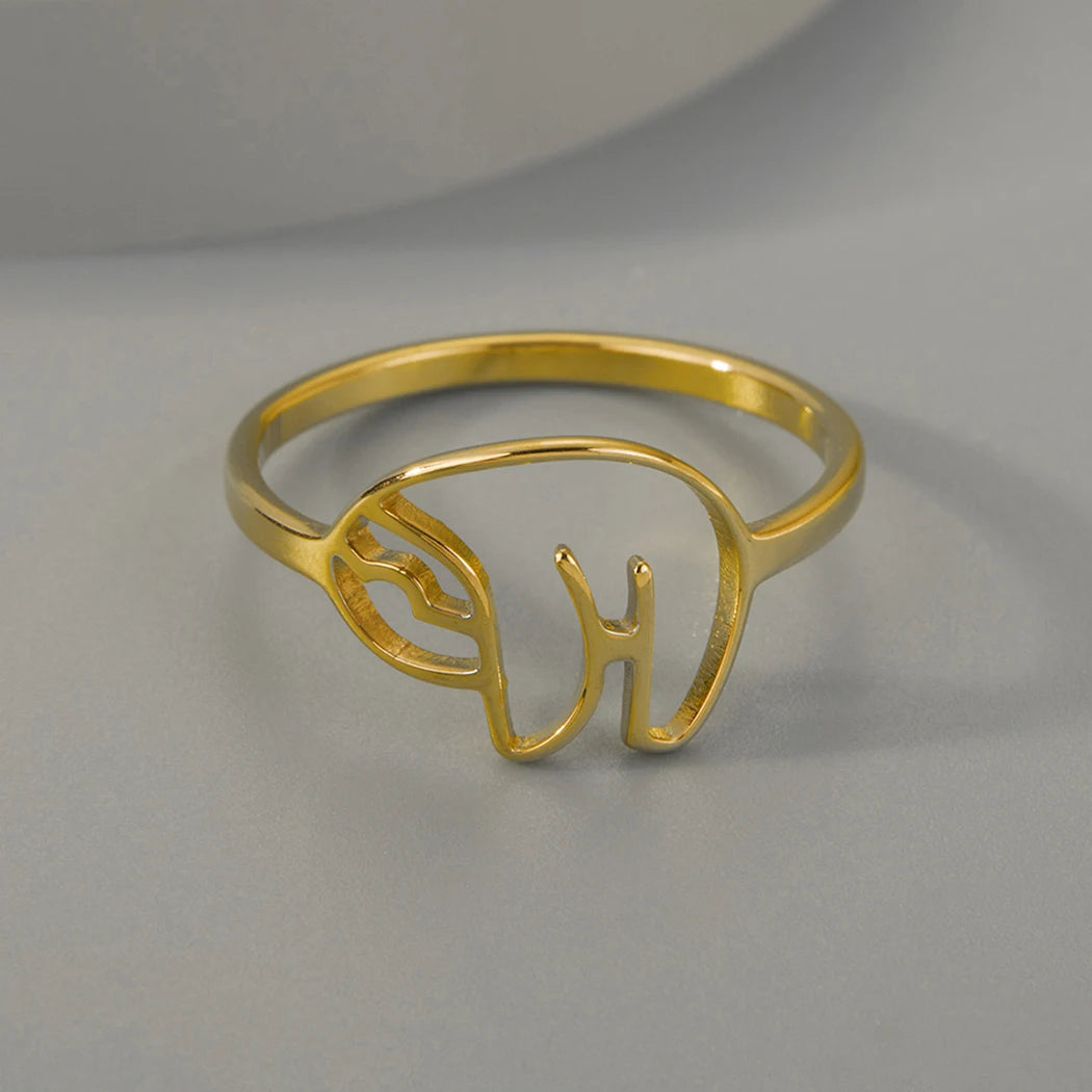 Minimalist Sloth Ring