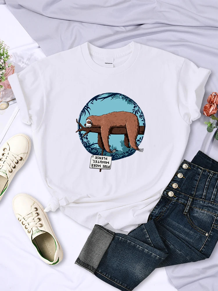 Sleeping Sloth T-Shirts