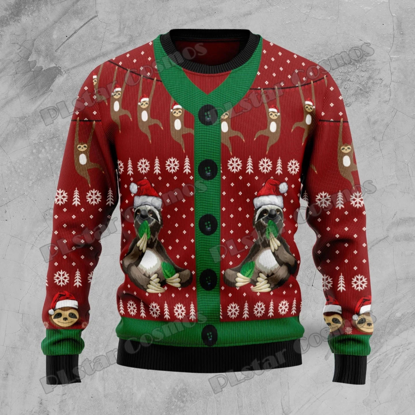 Sloth Christmas Jumper