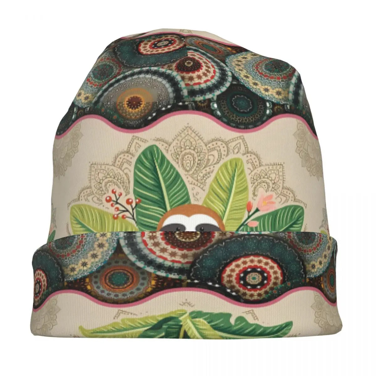 Sloth Vintage Mandala Hat