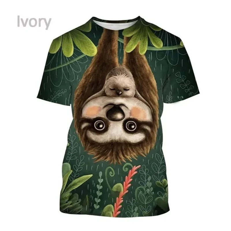 Sloth Graphic T-Shirt