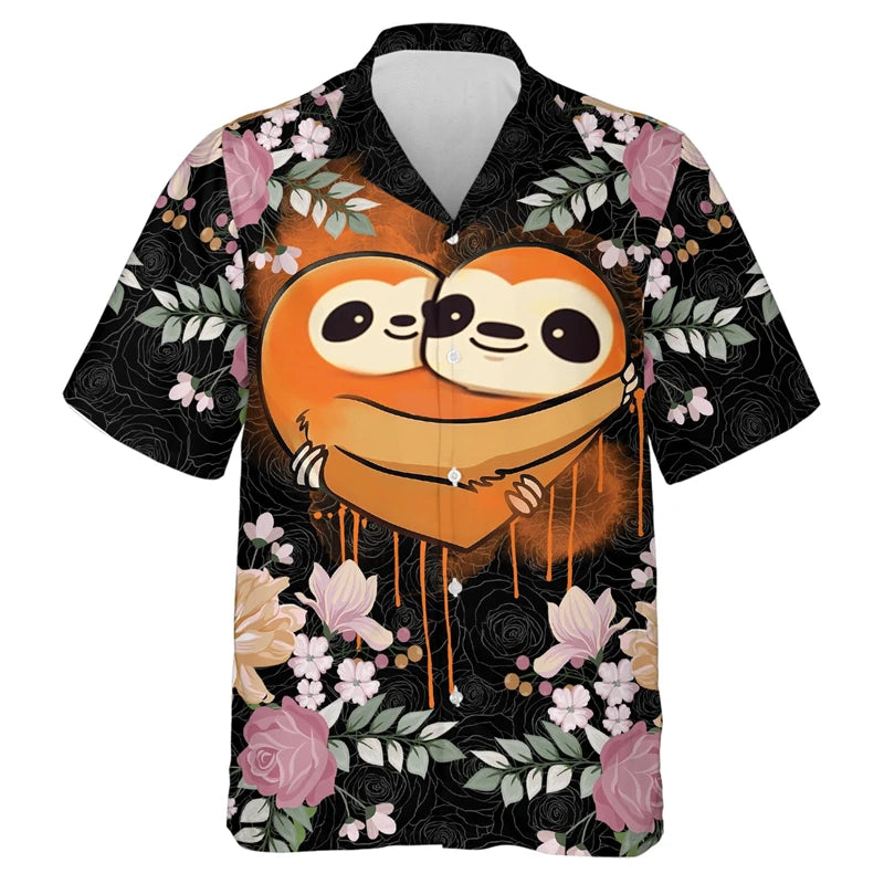 Sloth Animal Printed Shirts