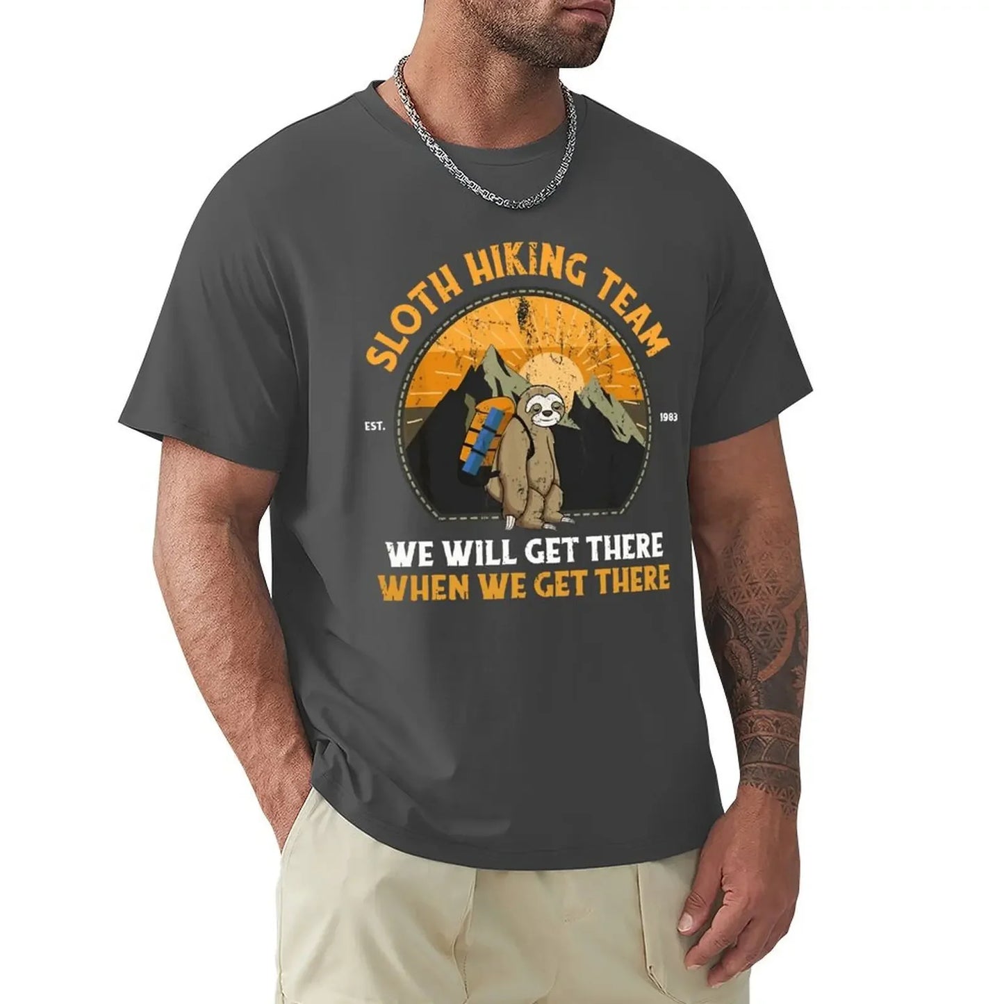 Sloth Hiking Team T-Shirt
