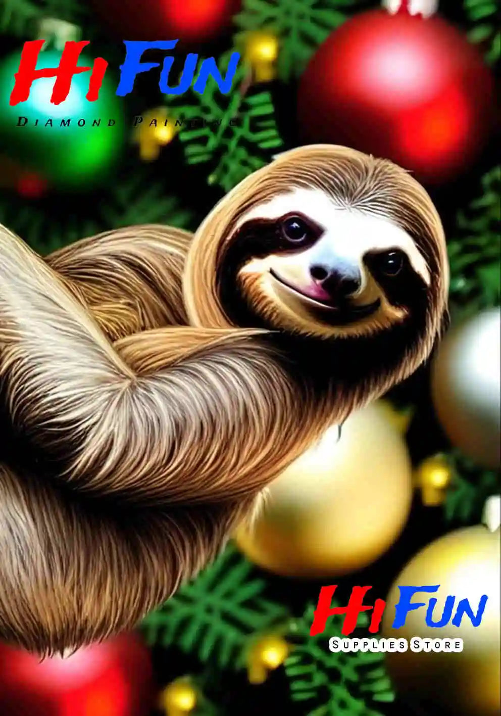 Sloth Diamond Art Kit
