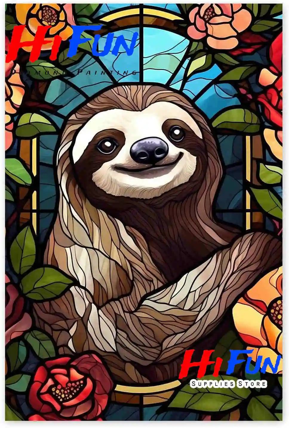 Sloth Diamond Art Kit
