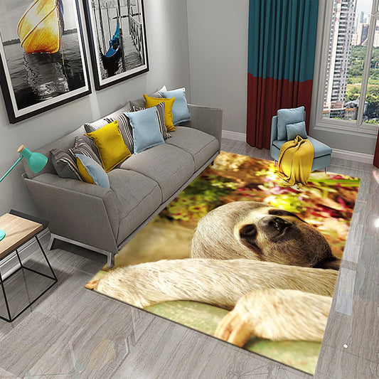 Playful Sloth Carpet