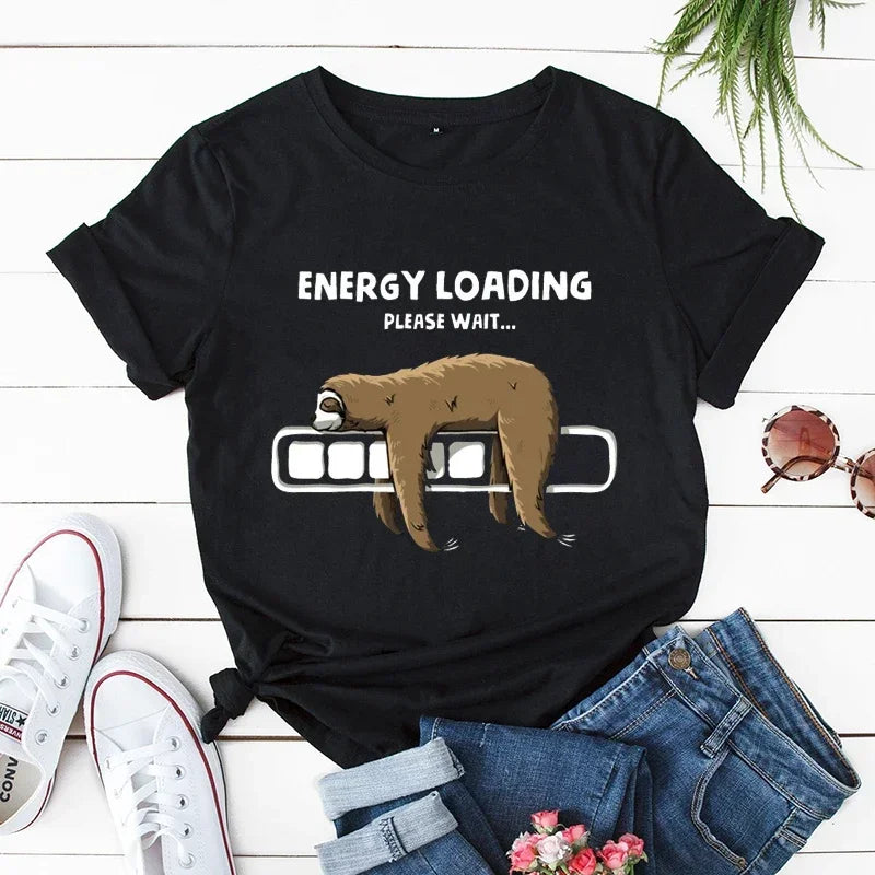 Energy Loading Please Wait T-Shirt