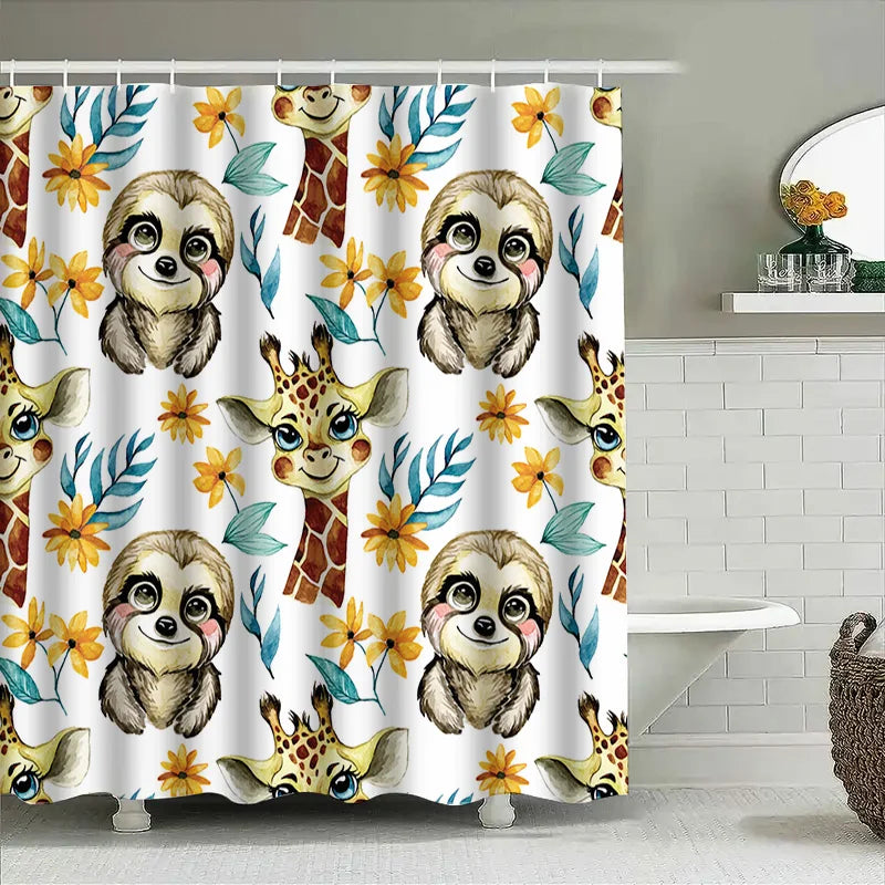 Sloth Shower Curtain