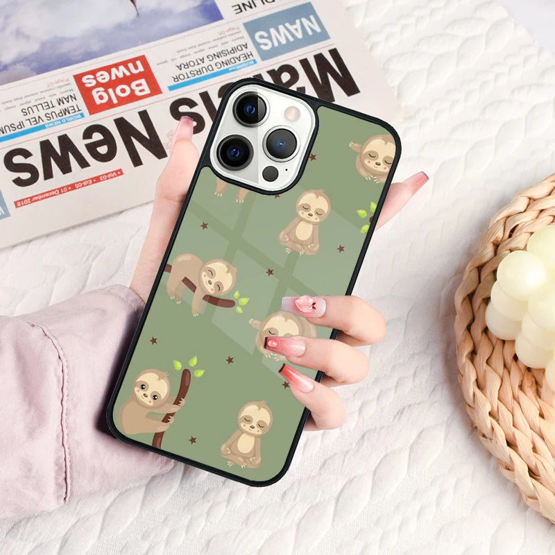 Baby Sloth Phone Case For iPhone