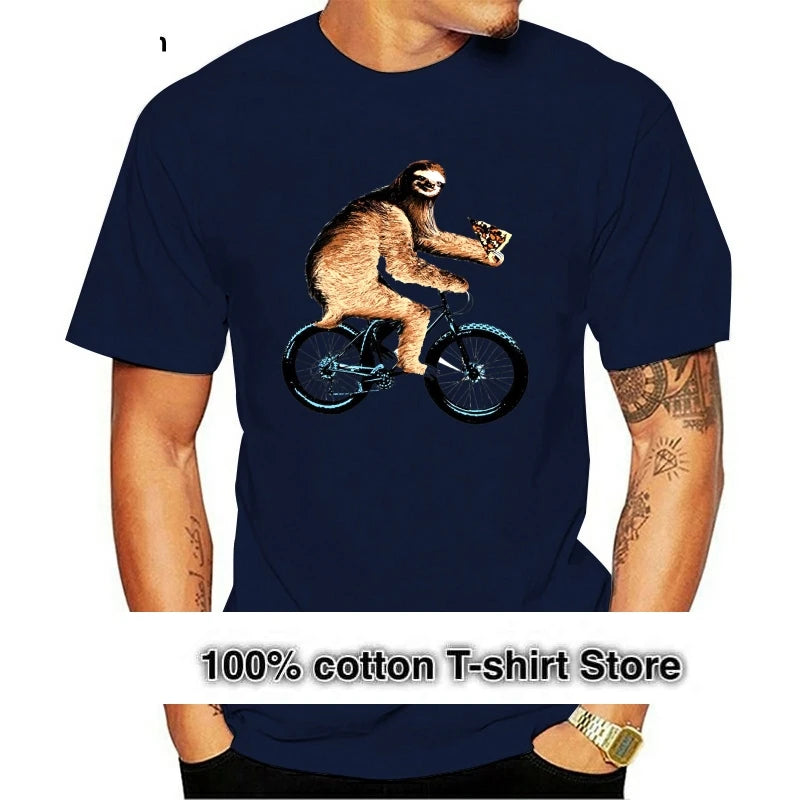 Sloth Riding A Bicycle T-Shirt