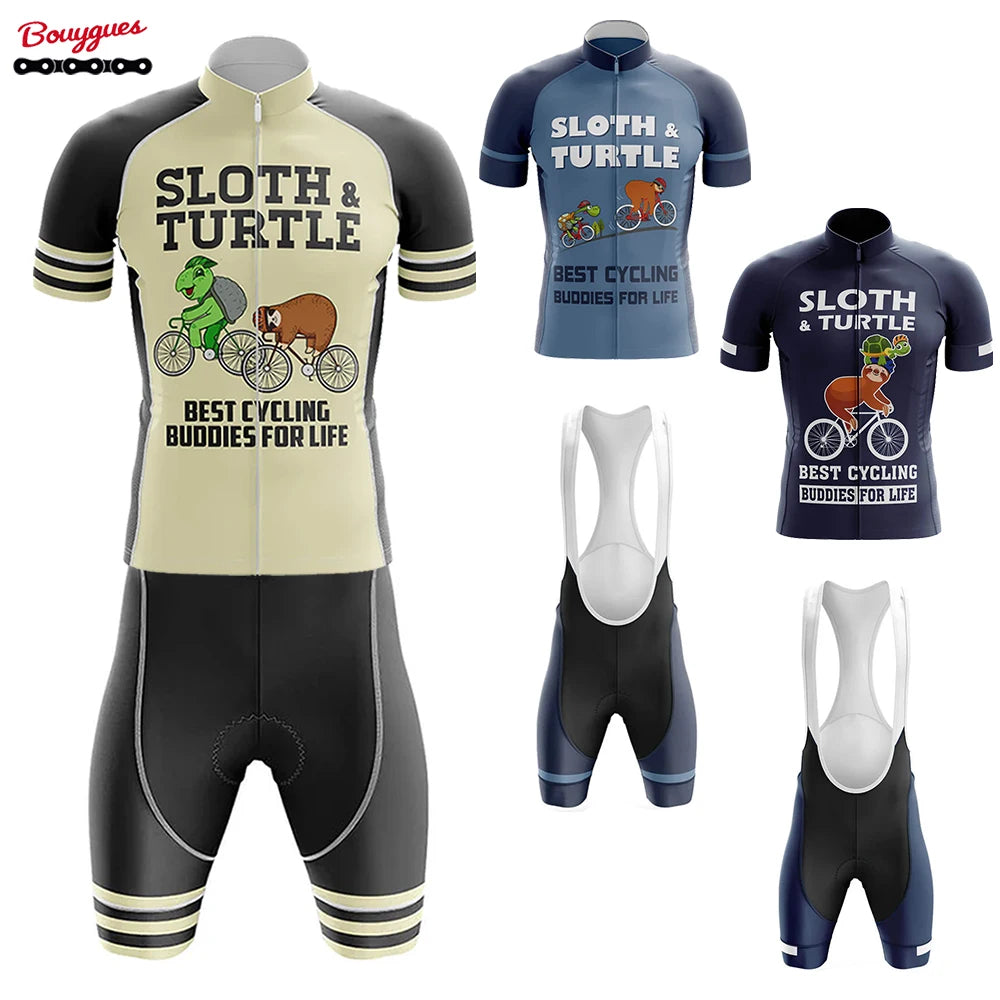 Sloth & Turtle Cycling jersey Sets