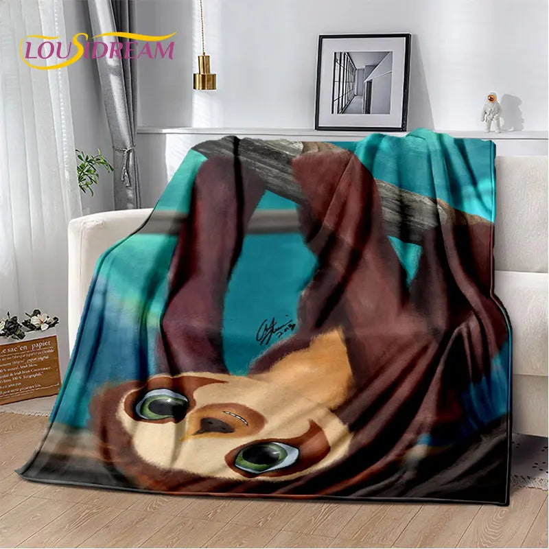 Sloth Theme Blankets