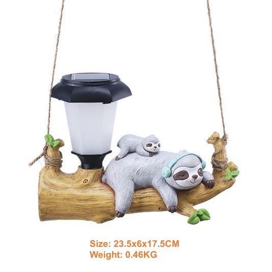 Sloth Solar LED Lantern Light Outdoor