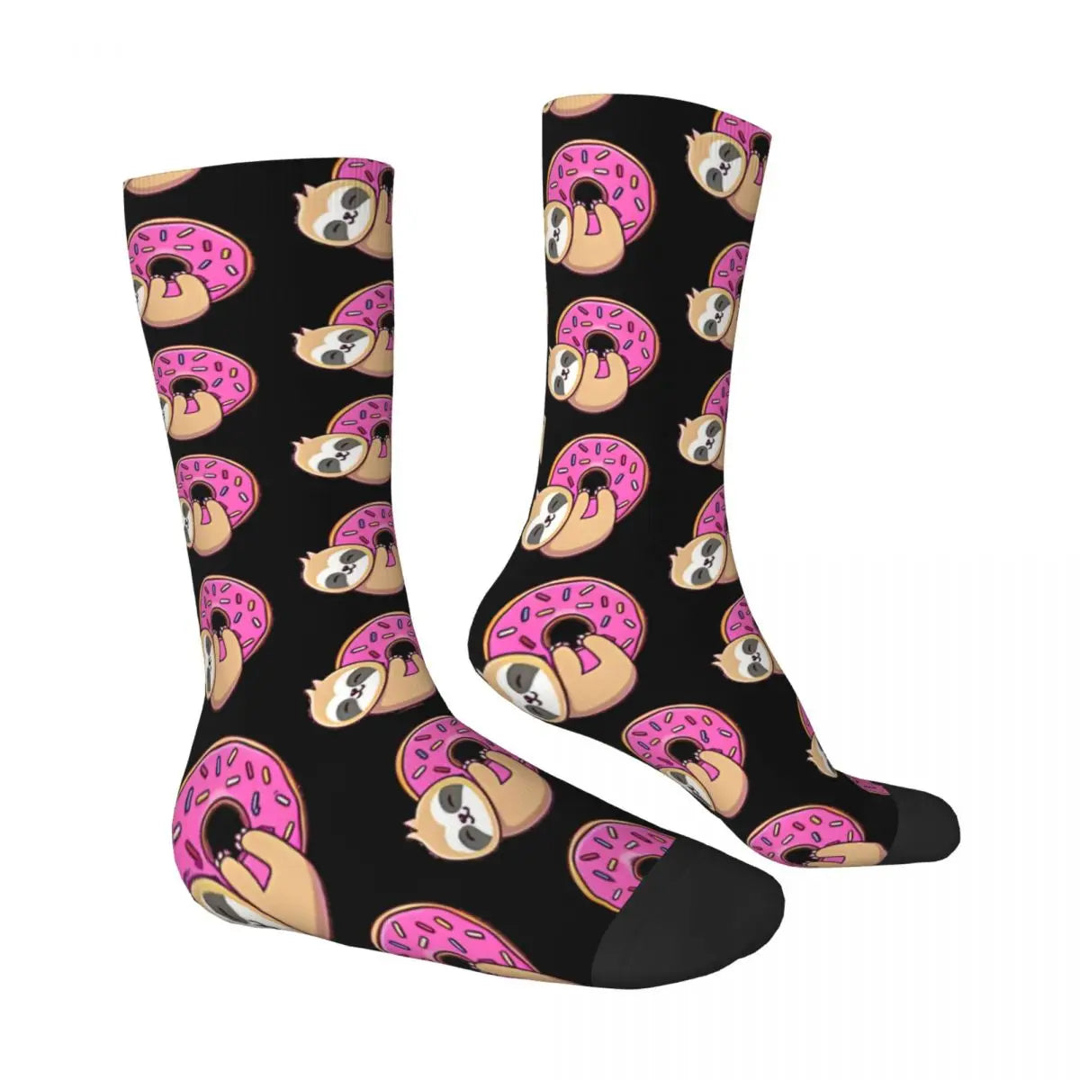 Donut Sloth Crew Sock