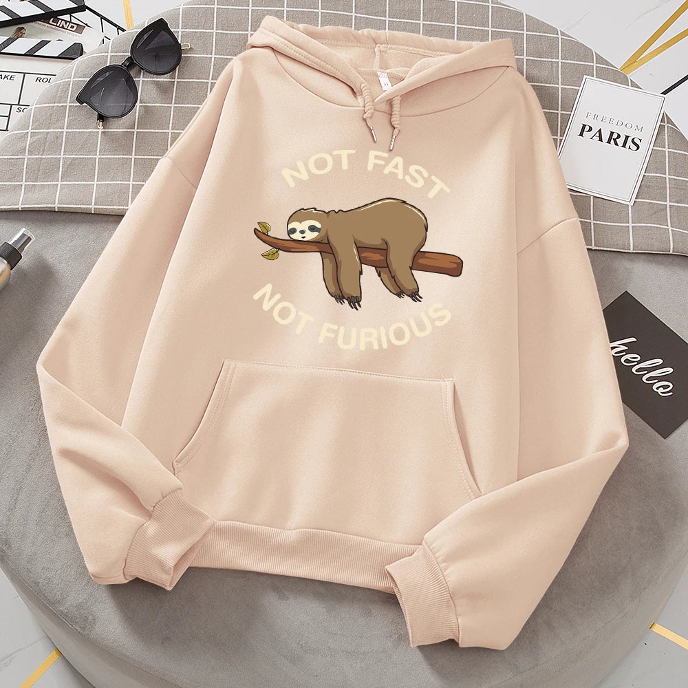Not Fast Not Furious Sloth Hoodie