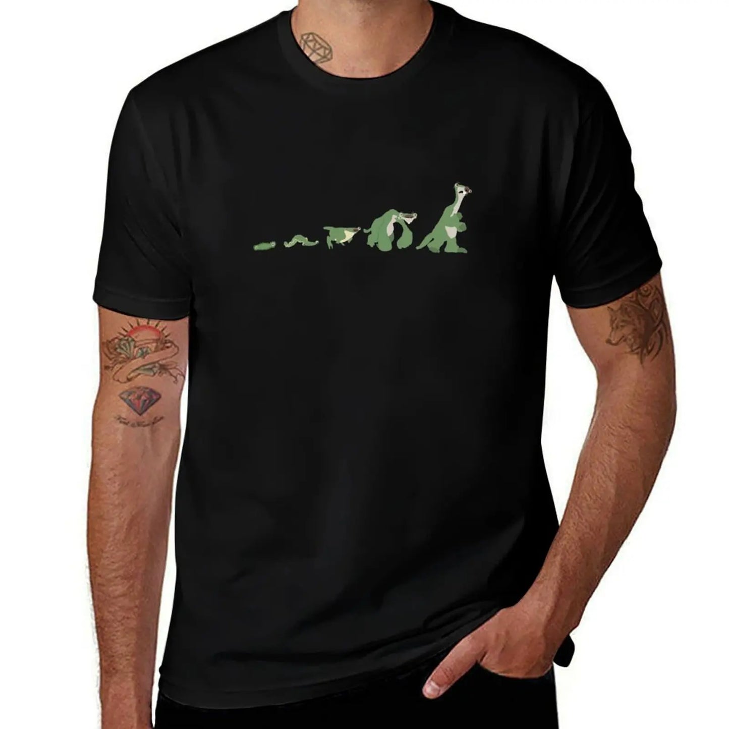 Ice Age Sid the Sloth Evolution T-Shirt