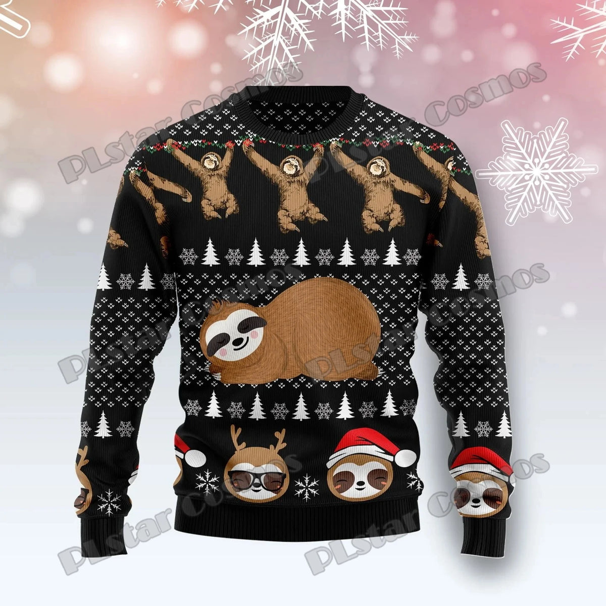 Sloth Christmas Jumper