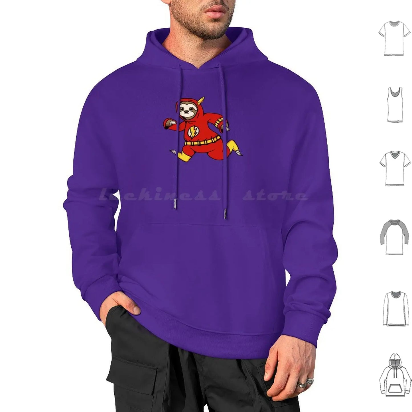 Flash Sloth Hoodie