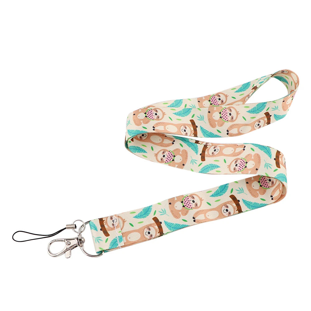 Hanging Sloth Lanyard