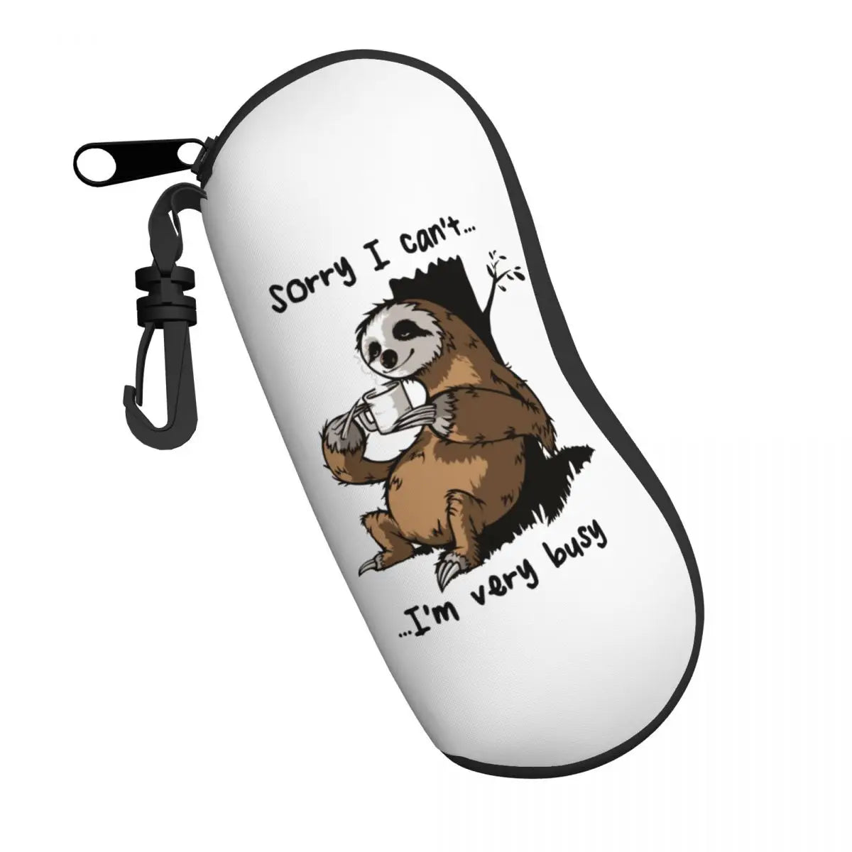 Sorry I Can't Sloth Glasses Case