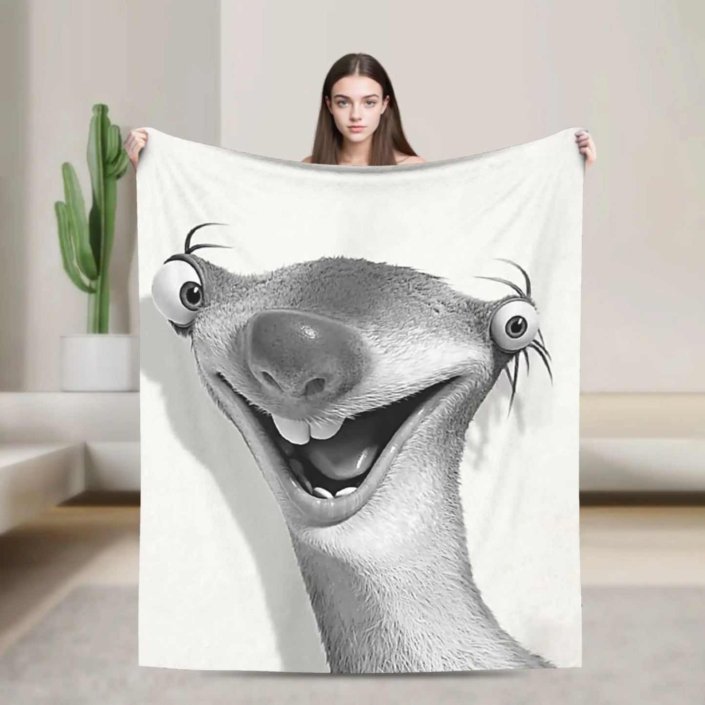 Ice Age Sid the Sloth Blanket