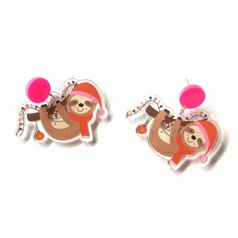 Cute Sloth Earrings