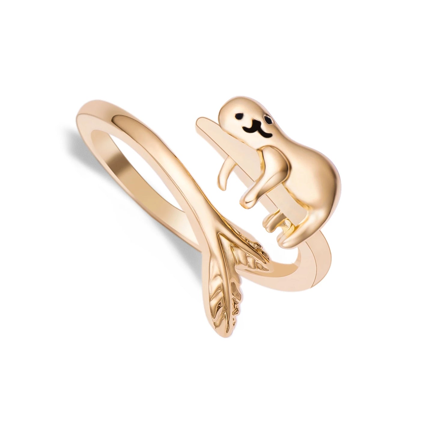 Sloth On A Branch Ring