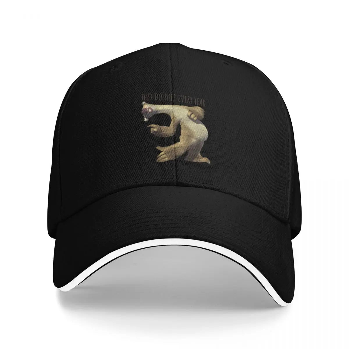 Sid They Do This Every Year Sid The Sloth Baseball Cap