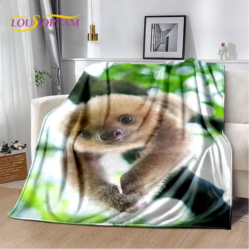 Sloth Theme Blankets
