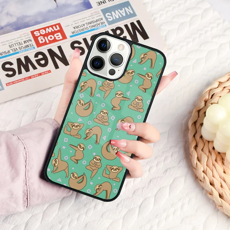 Baby Sloth Phone Case For iPhone