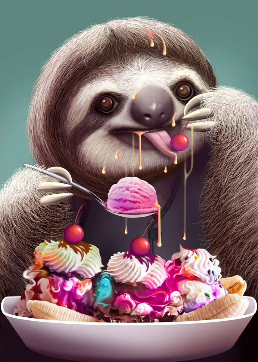 Cute Sloth Posters