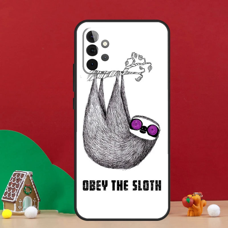 Obey The Sloth Samsung Phone Case