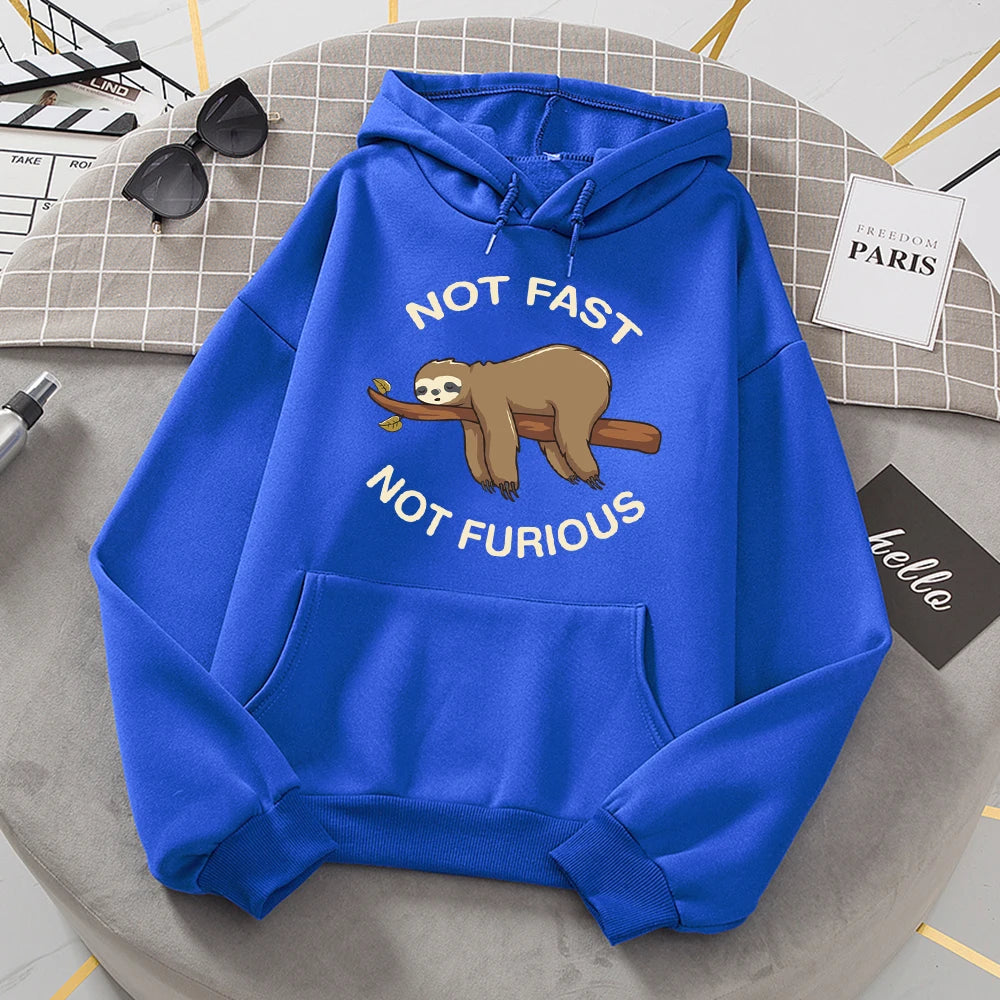 Not Fast Not Furious Sloth Hoodie