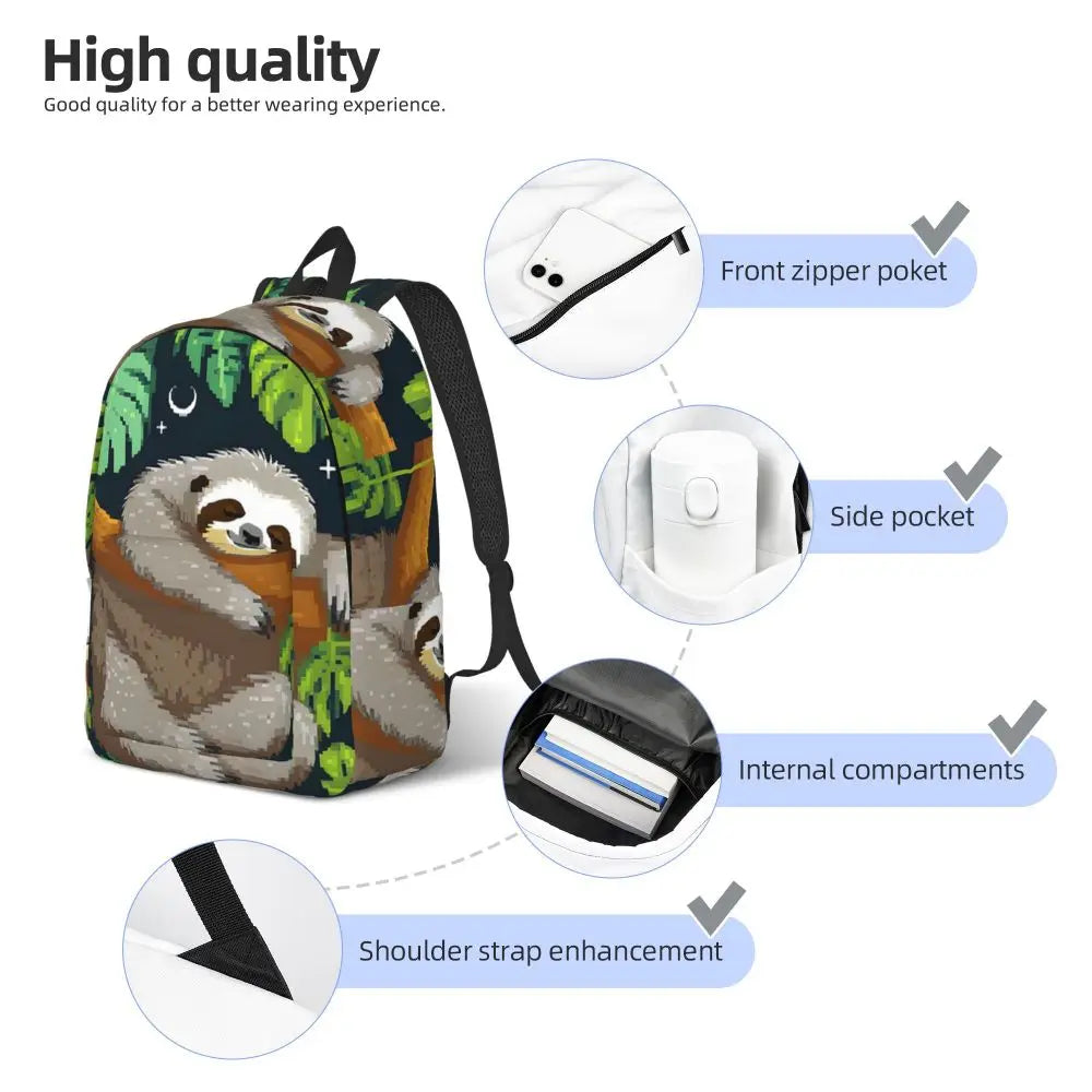 Sloth Jungle Rainforest Backpack