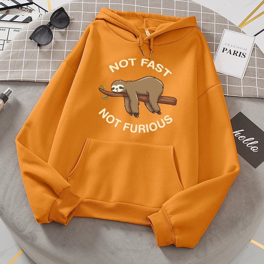 Not Fast Not Furious Sloth Hoodie
