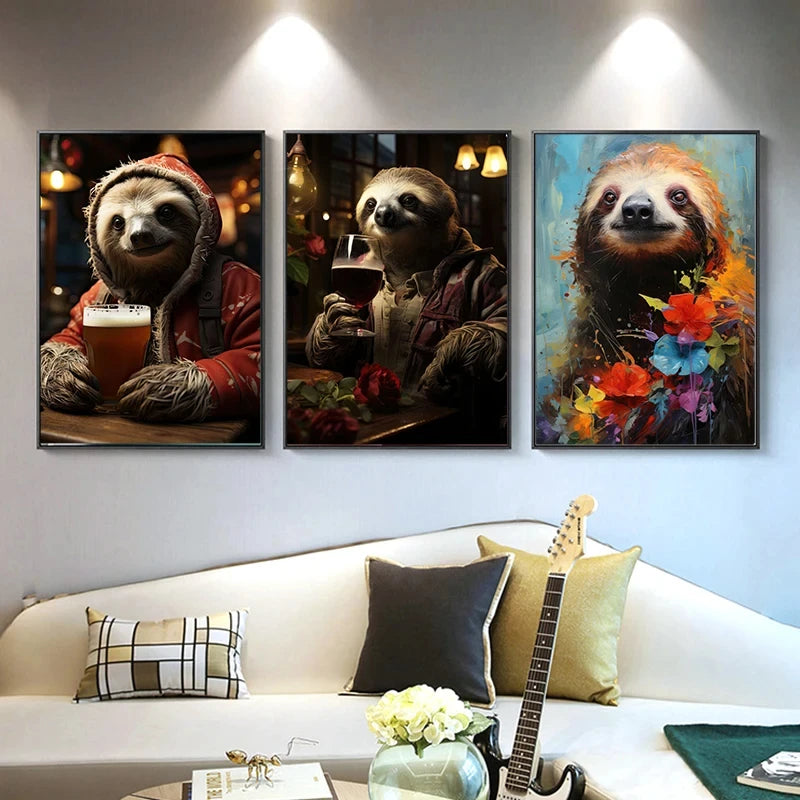 Sloth Posters