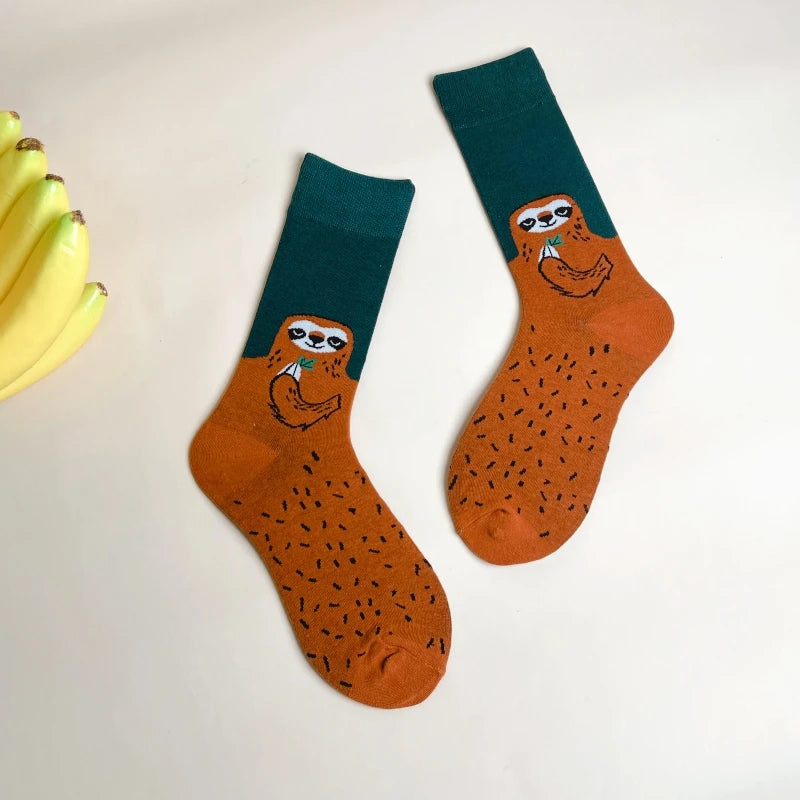 Novelty Sloth Socks