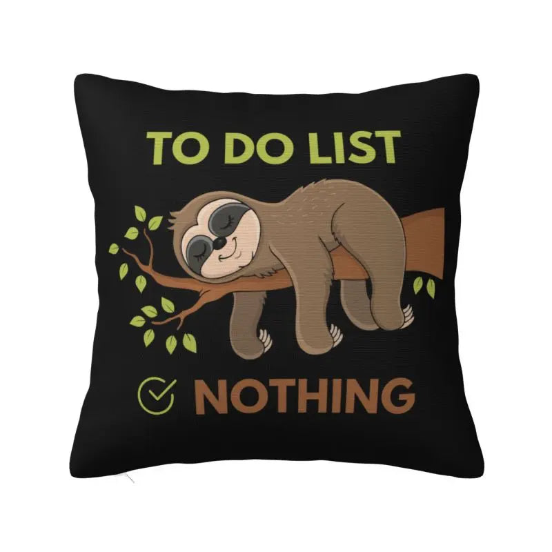 To Do List Nothing Cushion Cover
