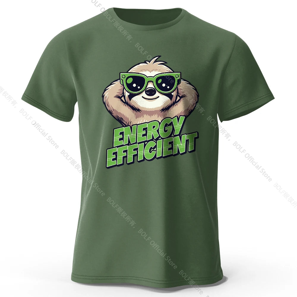 Energy Efficient Sloth T-Shirt