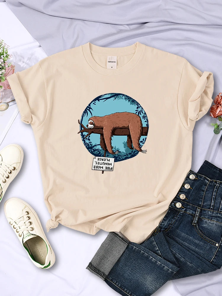 Sleeping Sloth T-Shirts