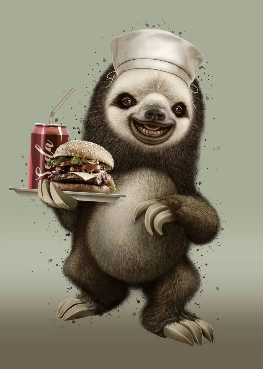 Cute Sloth Posters