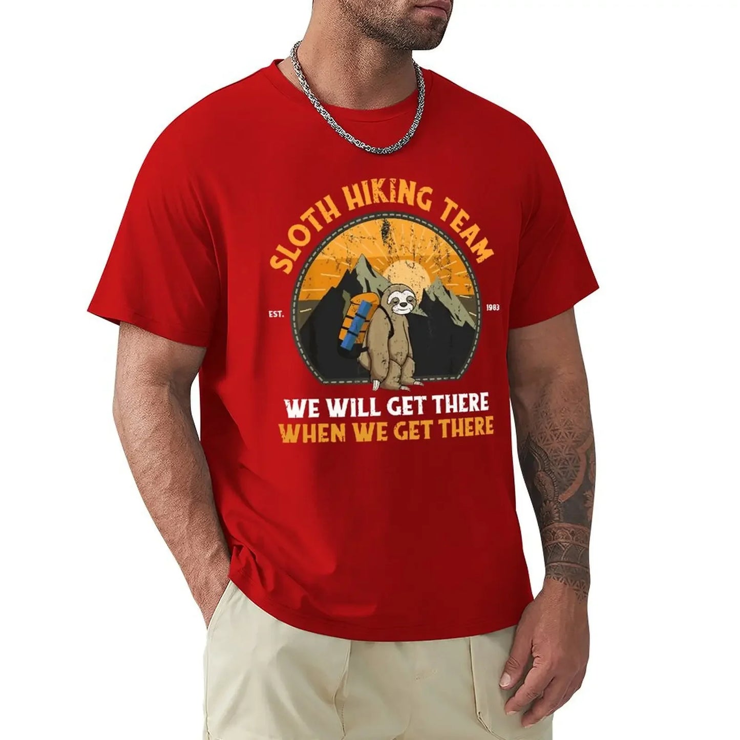 Sloth Hiking Team T-Shirt