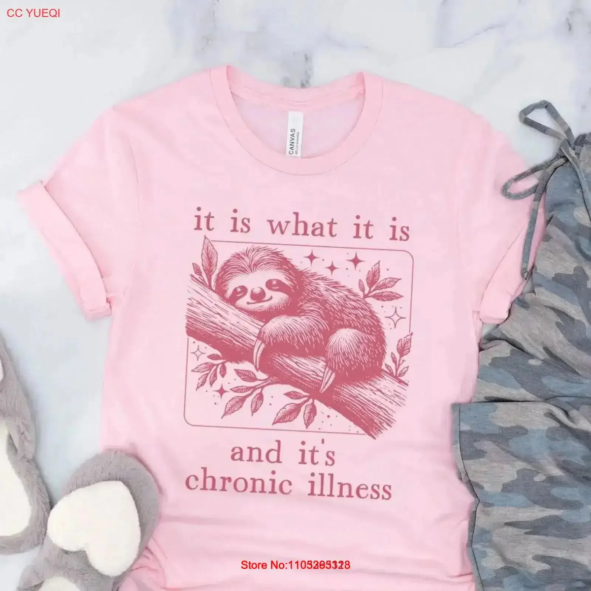 It Is What It Is Sloth T-Shirt