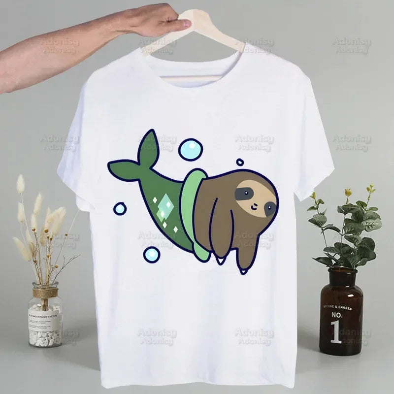 Swimming Sloth T-Shirt
