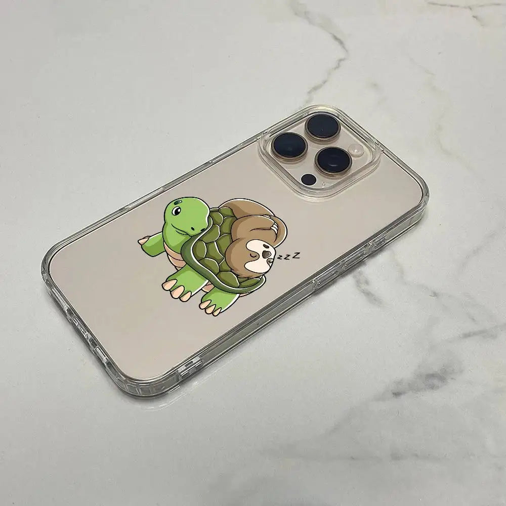 Sloth & Turtle iPhone Case