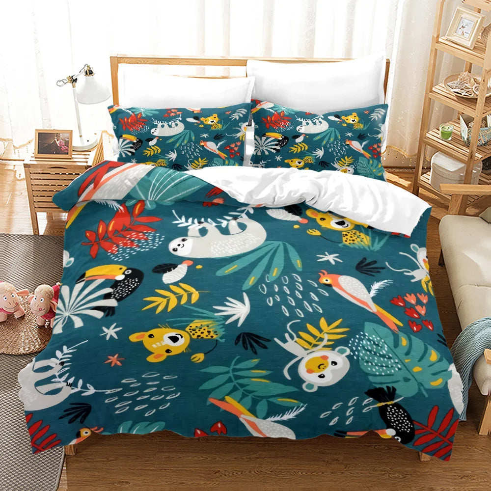 Sloth Duvet Cover Set