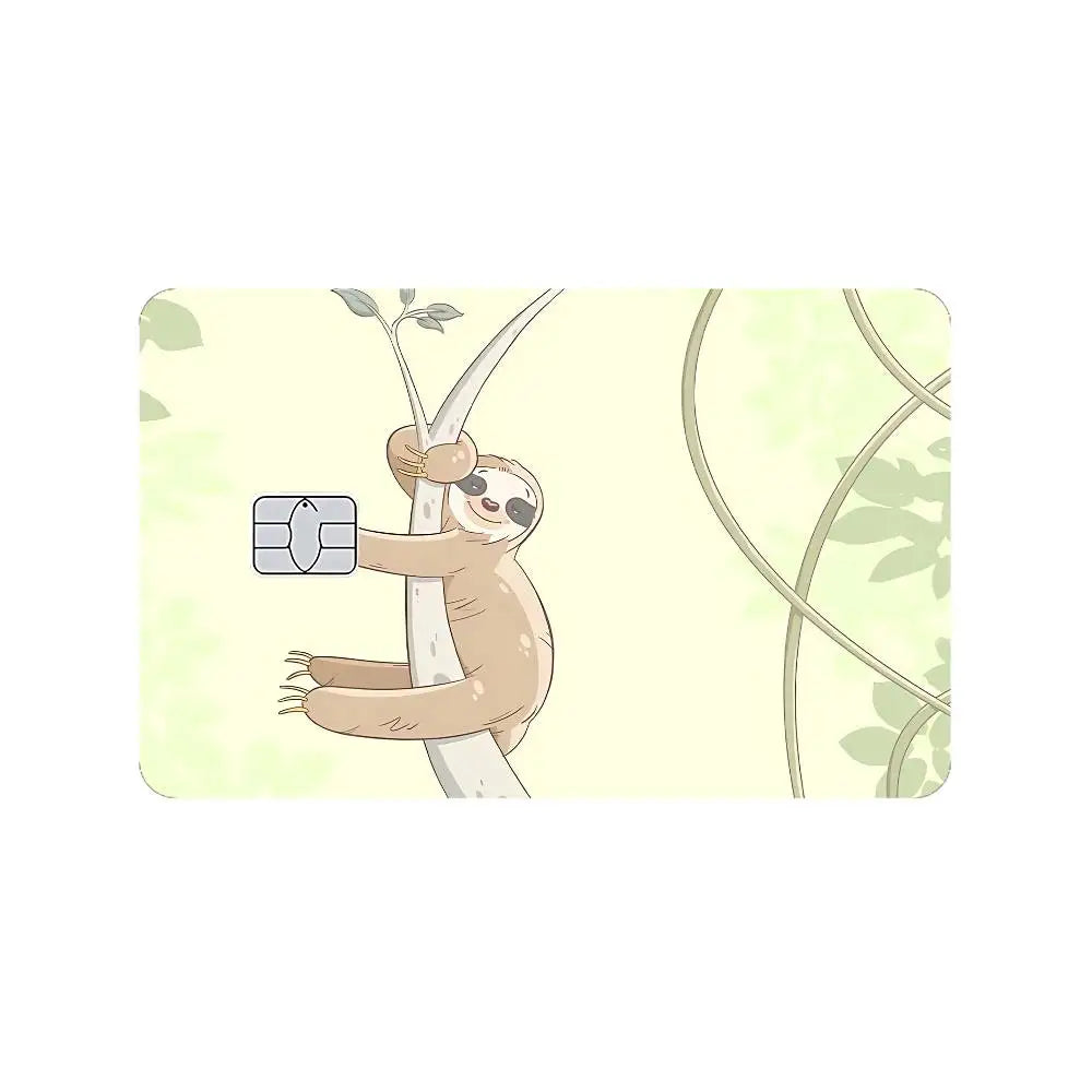 Sloth Card Stickers