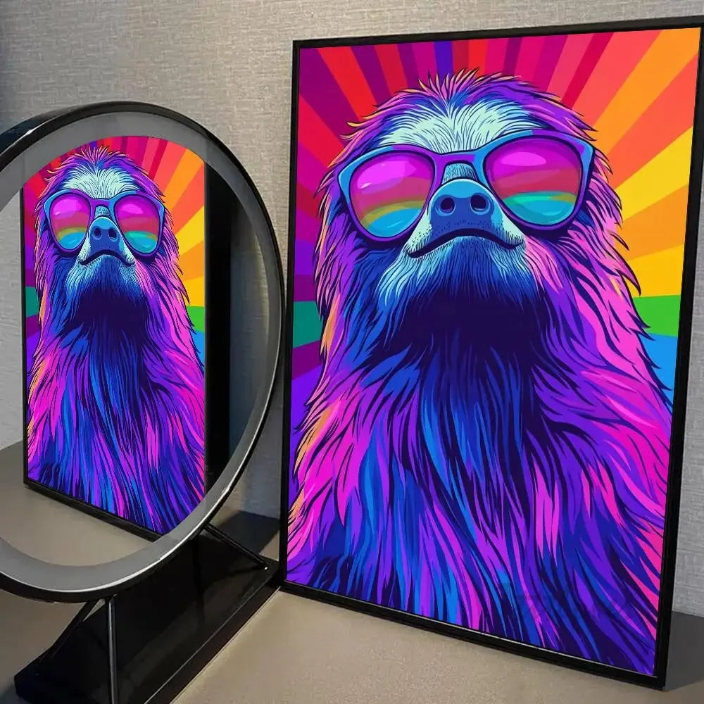 Sloth Poster Wall Art