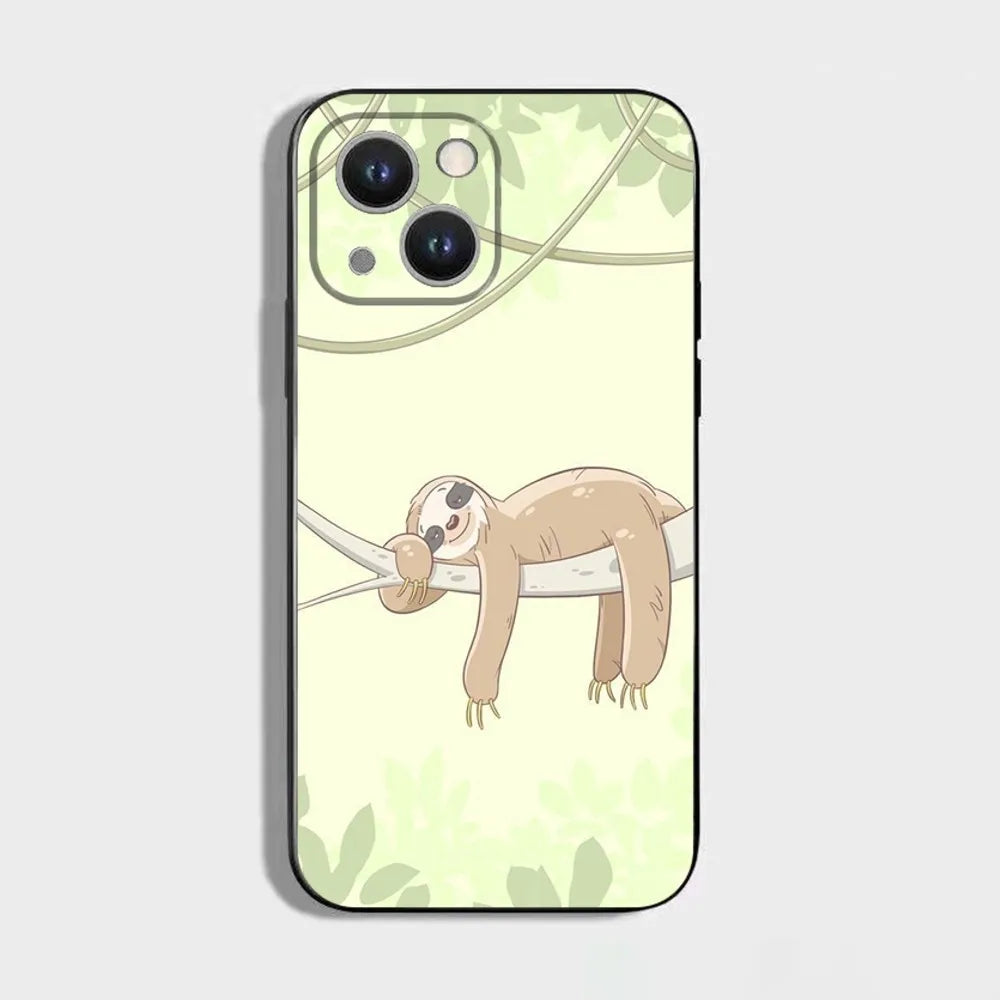Phone Case For iPhone 16 15 Plus 14 13 Pro Max 12 Mini 11 X XS XR 7 8 8Plus Black Soft Phone Case